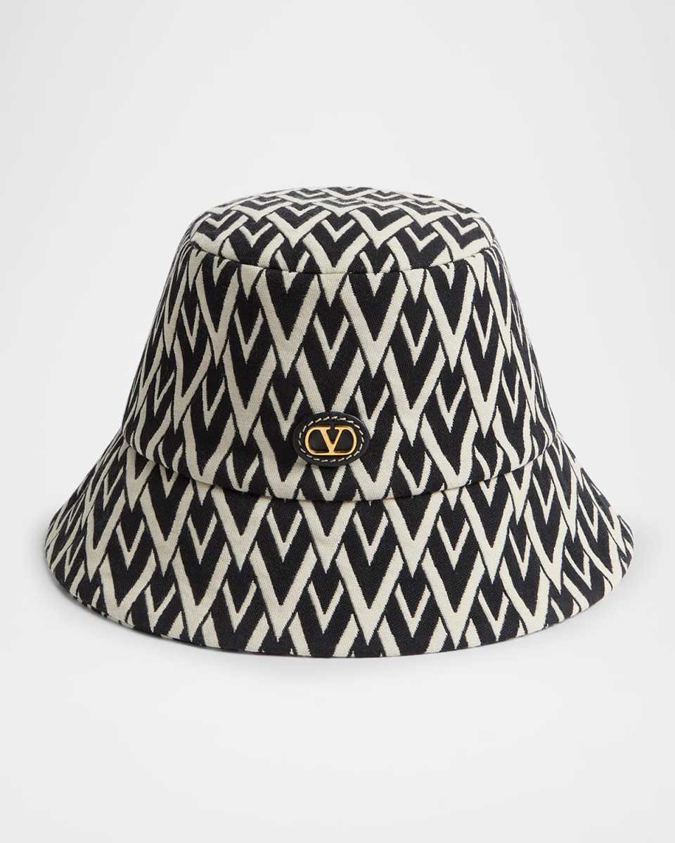 V-Logo Bucket Hat